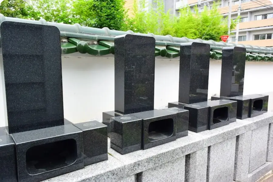 洞林寺の永代供養墓（一般墓）の写真